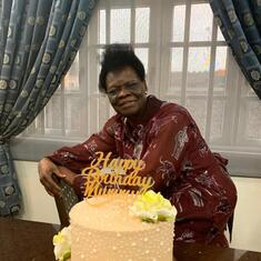 mummy's 76th birthday on 3rd May 2020