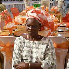 Dr (MRS) OMOTOWA at a ceremony