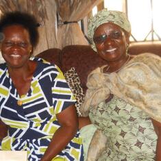 Dr (MRS) OMOTOWA and Mrs Awokulehin, an in-law