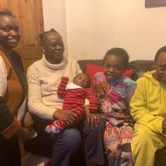 Grandma last night in Aberdeen before leaving for Lagos (March 2020)