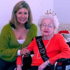 with Grandma at 101