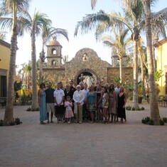 Our group at Cerritos Beach, Mexico in 2009. We all bid on this fabulous house in an auction!