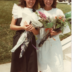 Heidi and Margaret Peppedine University Graduation