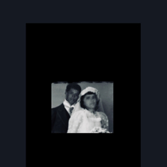 Foto de mis abuelos  cuando se casaron 1968. Te extraño bien mucho mi abuela y mi abuelo 