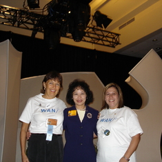 Margaret, Jane and Cathy at International Convention 2004