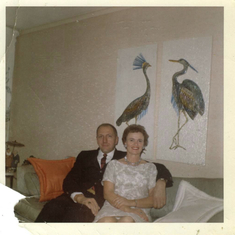 James & Margaret at home