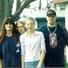 Maggie, James, Kristina and Robert