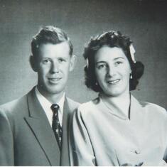 Mom and Dad Wedding Picture