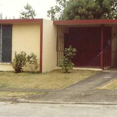 This is the house where we grew up in Caguas, Puerto Rico.