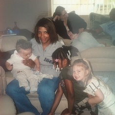 Cam, Tracey, Emma, and Mecca
