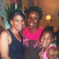 Tracey, Ollie Mae (cousin), and Mecca