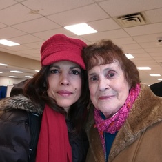 Mom and Nicki's last PEI visit winter 2020
