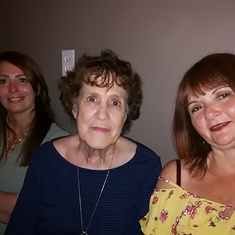 Mom with my friends at Chris and Blake's Trailside show in 2019.