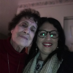 Mom and I on my 60th birthday Dec 6, 2019. My last with Mom.