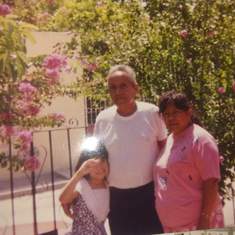 Ella y mi padre y my sis en acuña Coahuila mexico 