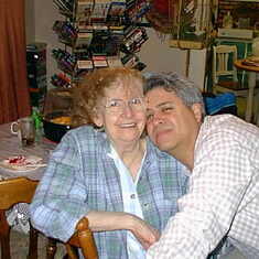 Grandma and oldest son, Joe (que chifle!)