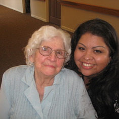 Grandma and Grand-daughter, Sonia