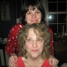 marianne & courtney christmas 2012