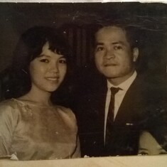 A beautiful couple: loving parents and cherished grandparents. We love you and miss you both so much.