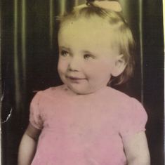 Marie at 1 years old