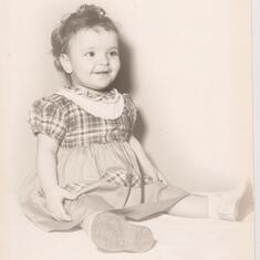 Marie was a super cute baby!