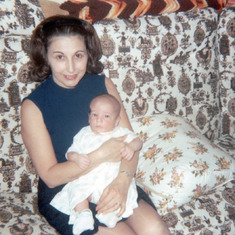 Marie with Albert Michael, 1968