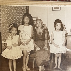From left to right: Lit, Cora, Lola Paning, Malou