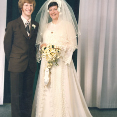 Wedding photo (December 1975)