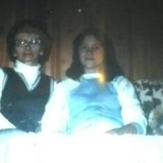 Momma and Lorie
1976