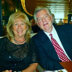 2014 7wk Singapore to Southampton Marilyn & Patrick Kiernan