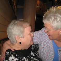 Judy and Marilyn - Marilyn had no idea we were coming for her birthday- SURPRISE!