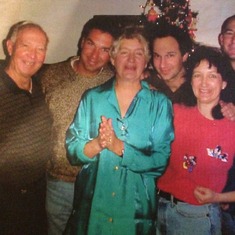 Team Kuntz....Our family at Christmas about 1996, in Thousand Oaks, CA.