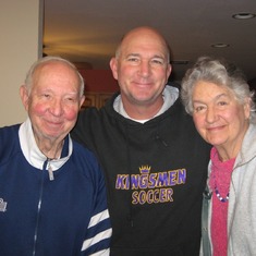 Mom and Dad with my brother Dan.