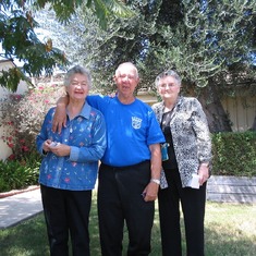 Mom, Dad and Aunt Ginny in Thousand Oaks, CA. 2004