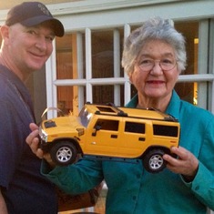 Dan finally gets Mom her Hummer!
