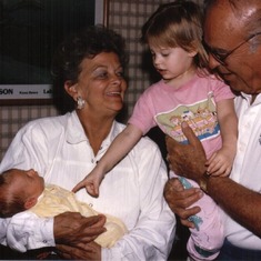 Newborn Billy and Grandparents