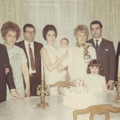 Luis, Marina, Rolando, Mari, Luisito, Jo, Pepi, Paco, y Elsita, 1966
