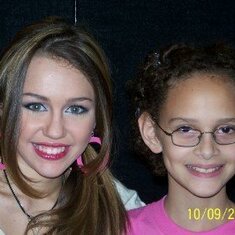 The first time we saw Miley we were able to meet her.  This was just after Marinah turned 10.