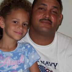 Marinah and her daddy