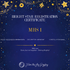 MHS 1 a new star shining brightly!