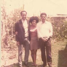 Mario,lucia,Assefa at Nazreth 1974