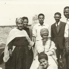 Mario,Lucia,Adanech,Girma,Tsegaye e mamma Fesessu.