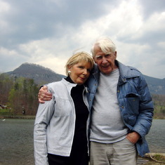 Marion and Gordon at Lake Lure