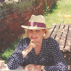 Mummy looked good in any hat, and she loved to wear them.