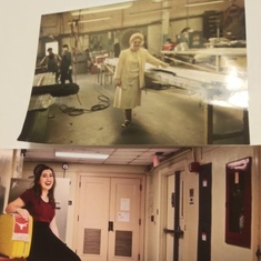 I love these two pictures of you and Brooke. Your first jobs after graduating