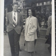 Marjorie and Julian in New York