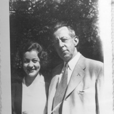 Marjorie & Her Father, "Doc"