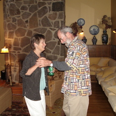 Marjie and Rod Dancing July 4, 2008