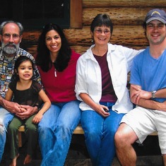 Sandoz family at cabin in the woods - Yamhill,Oregon