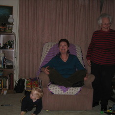 David, Mom, Grandma 
October, 2006